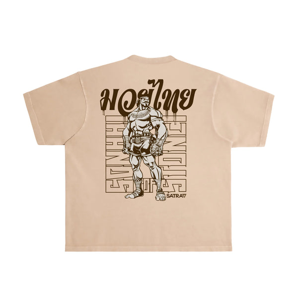 SATRAA - MUAY THAI “HANDS OF STONE” OVERSIZED TEE