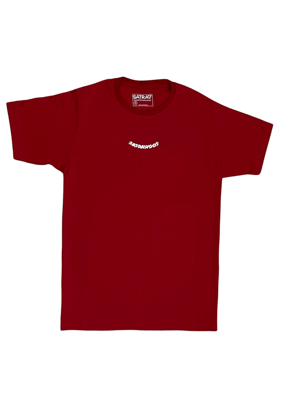 SATRAA - TIGER STYLE MUAY THAI RED TEE