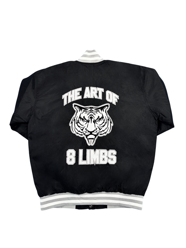 SATRAA - TIGER VARSITY JACKET BLACK