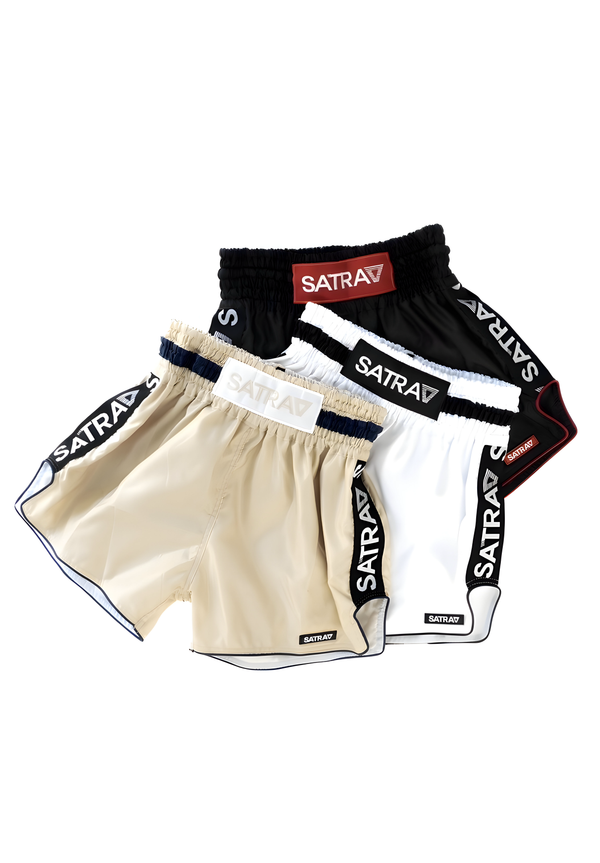 SATRAA - THE BASICS | KHAKI | WHITE